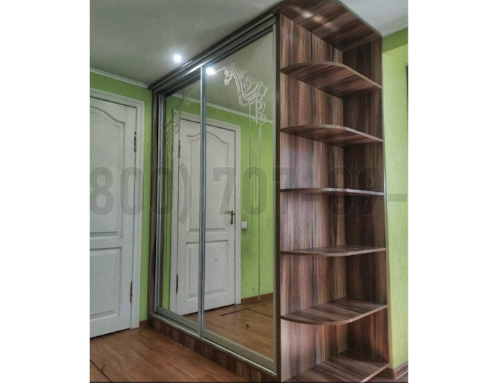 Шкаф с пескоструйным рисунком в Зарайске